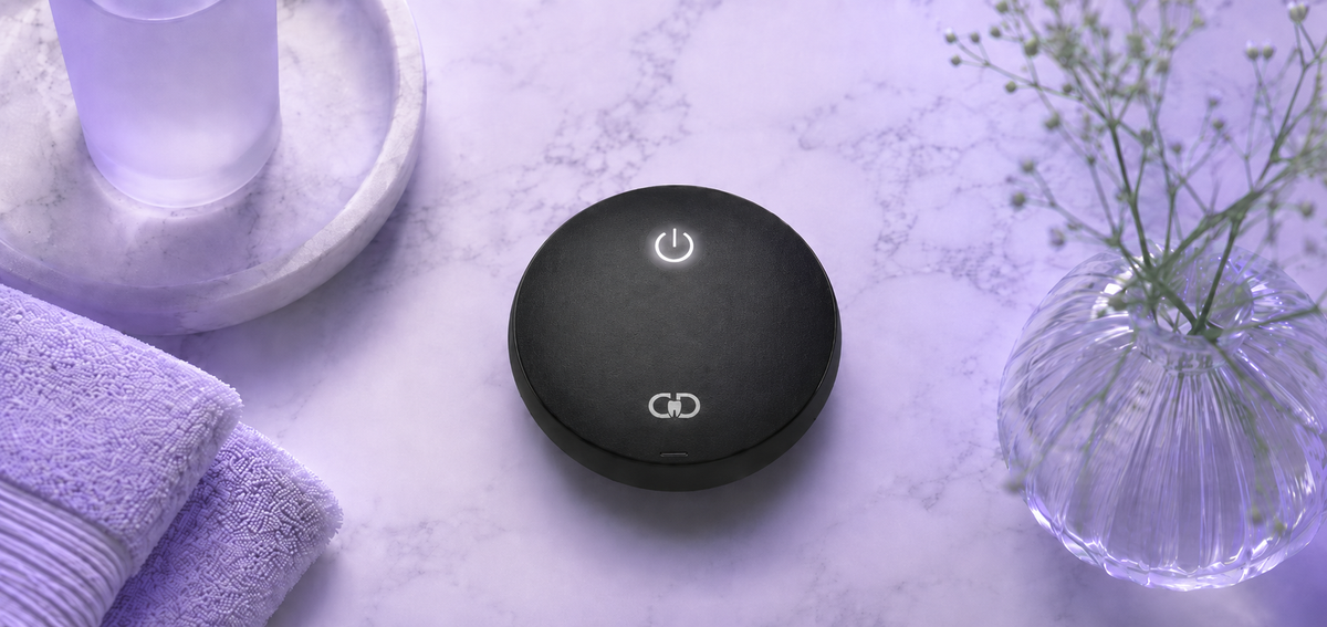Compact and portable, GoPod delivers convenient UV-powered hygiene care anytime, anywhere.